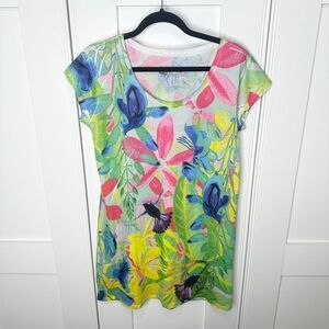 Guy Harvey Large Hummingbird Shirt Tropical Short Sleeve (C1)
